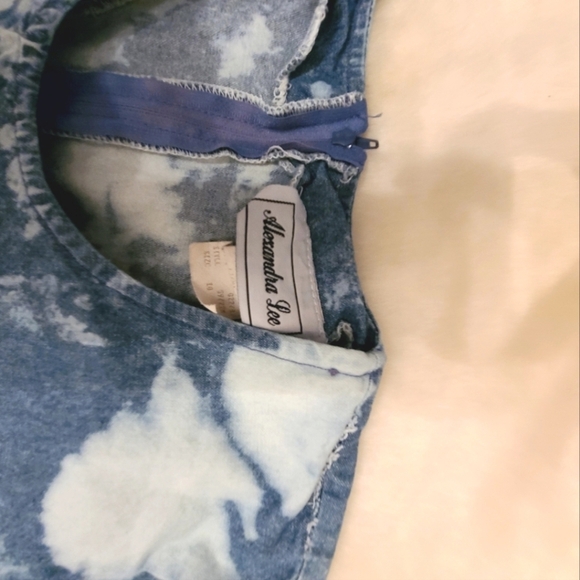 Amanda Lee Beach Tie Dye Romper Size 10 gently used - Picture 2 of 11